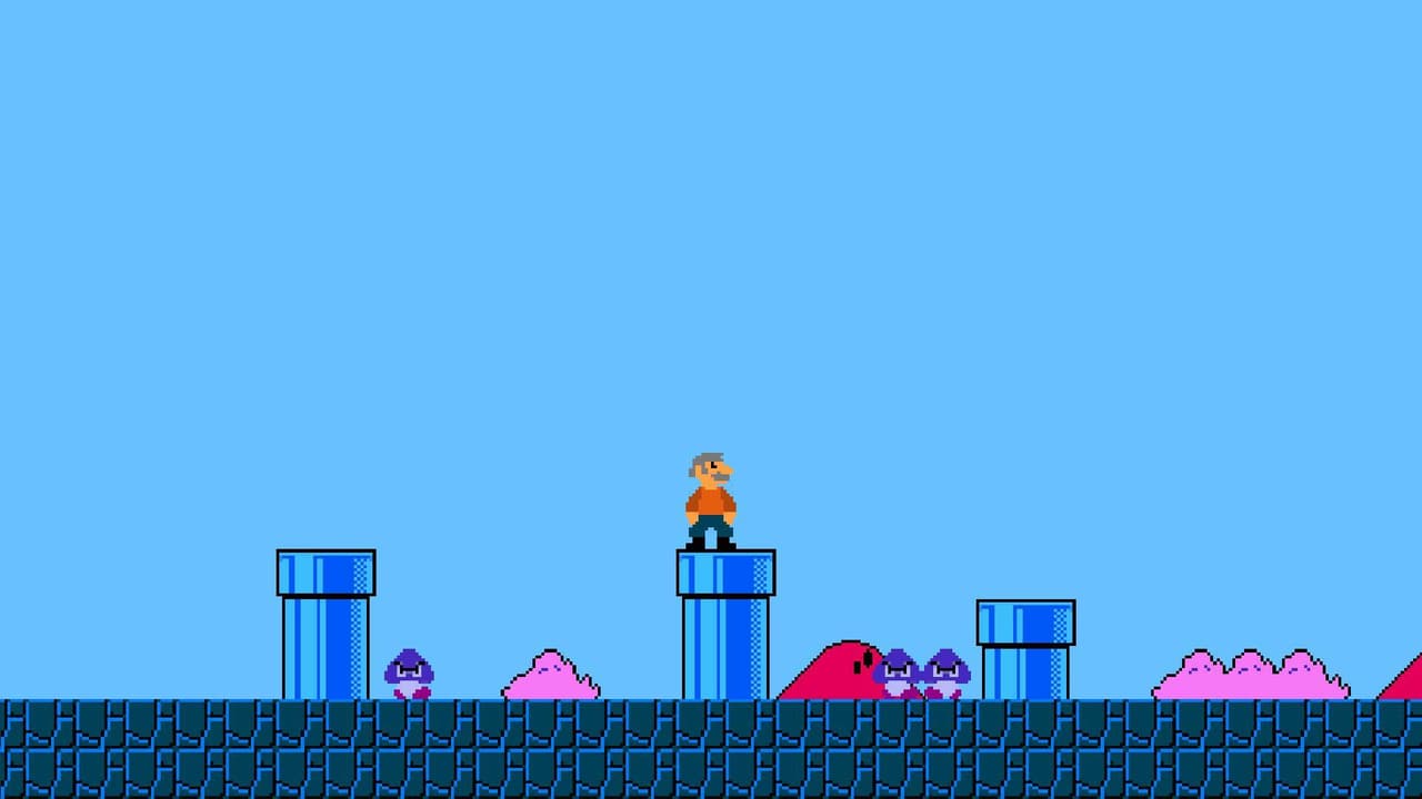 Gameboy Mario Level 1