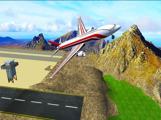 Airplane flight simulator 3 screenshot 4