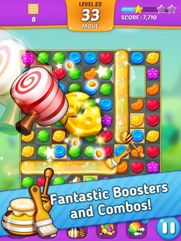 Lollipop: Sweet Taste Match3 screenshot 5