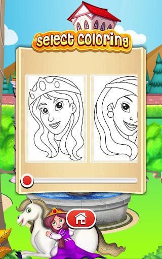 Princess Coloring Game screenshot 6