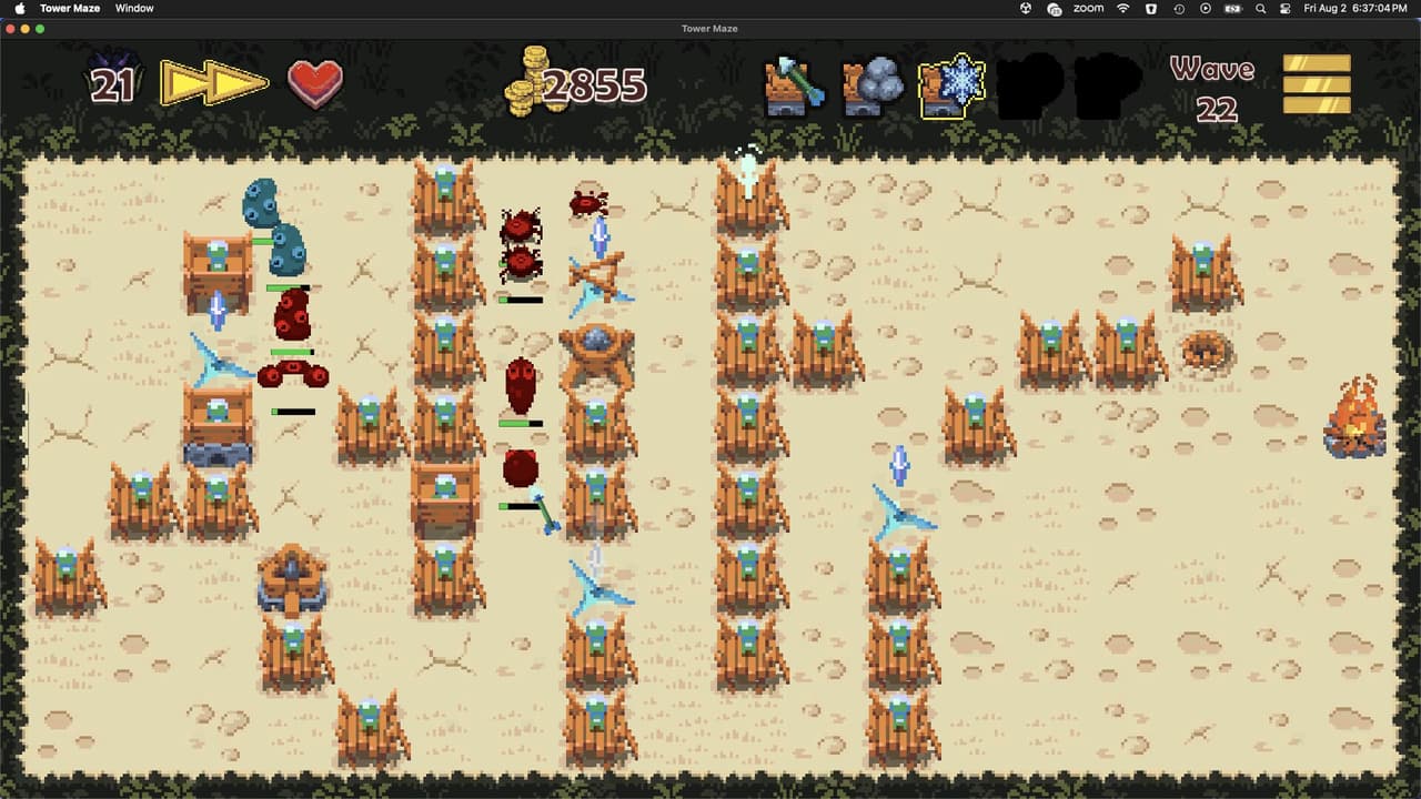 Tower Maze Defense screenshot 5