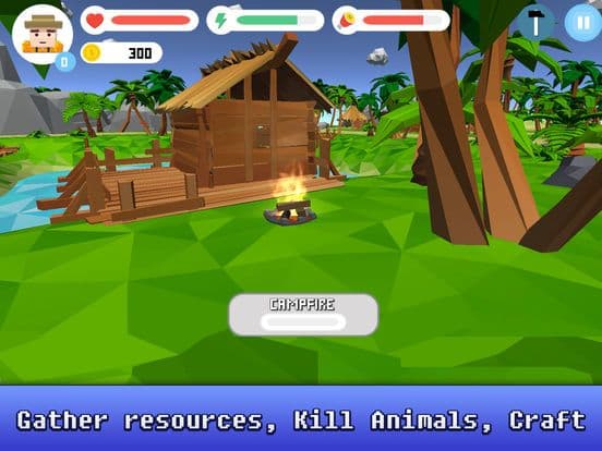 Craft Tropical Island Survival 3D screenshot 3