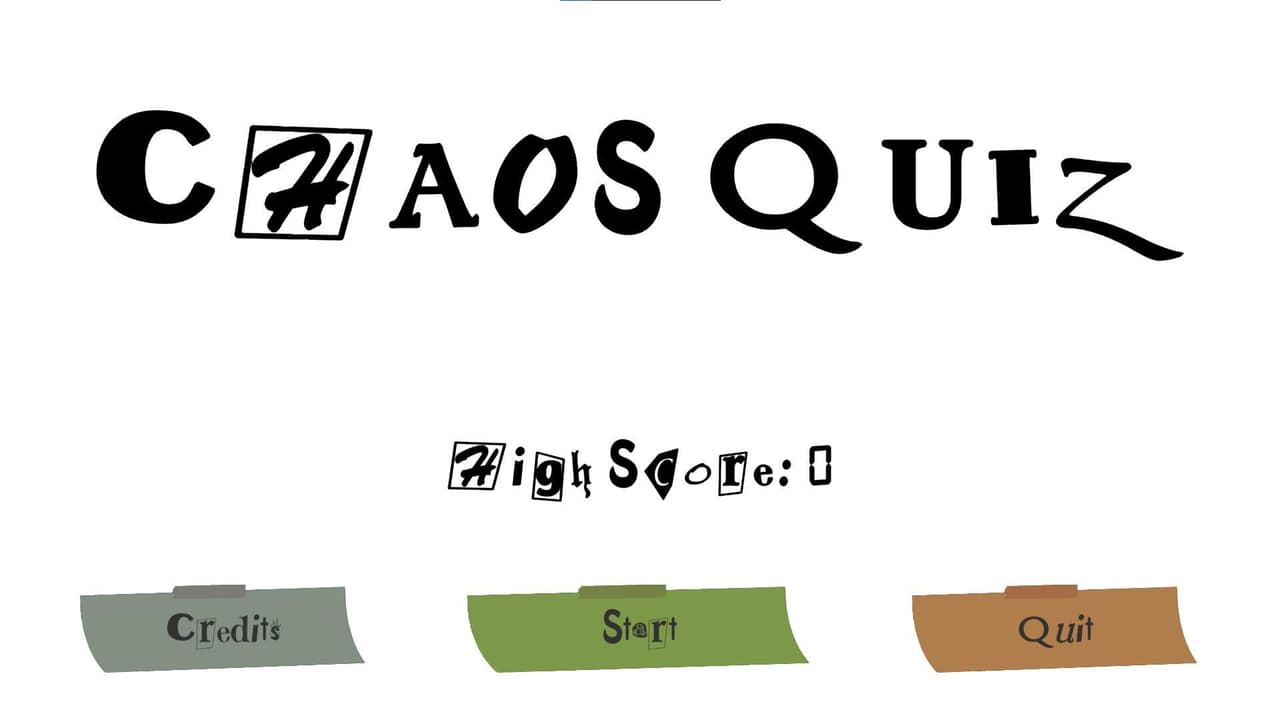 Chaos quiz screenshot 2
