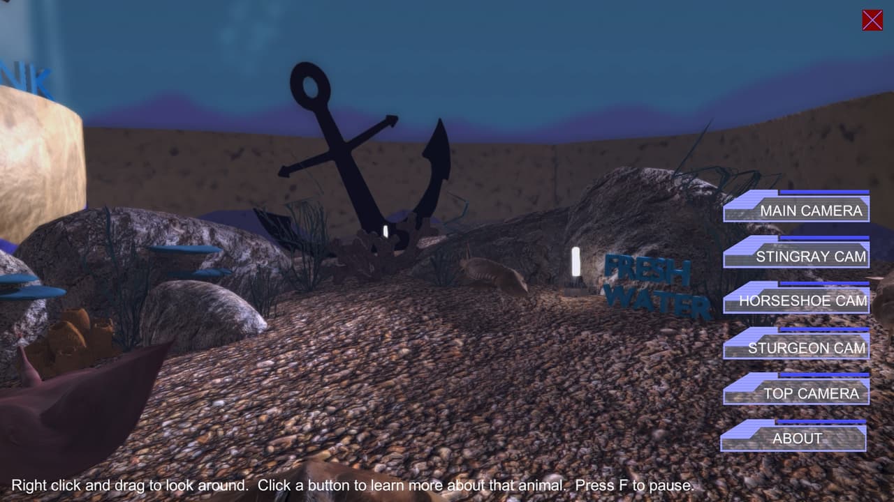 Virtual Aquarium (Discovery World Touch Tank) screenshot 4