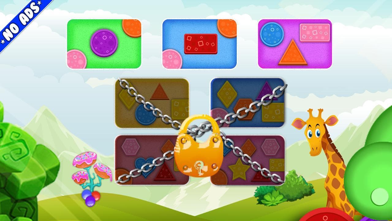 Toddler Preschool Shape Matching - Smart Kids Game screenshot 3