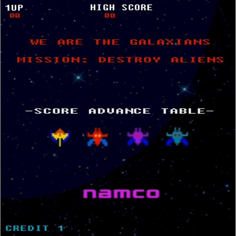 Galaxian (itch) screenshot 2
