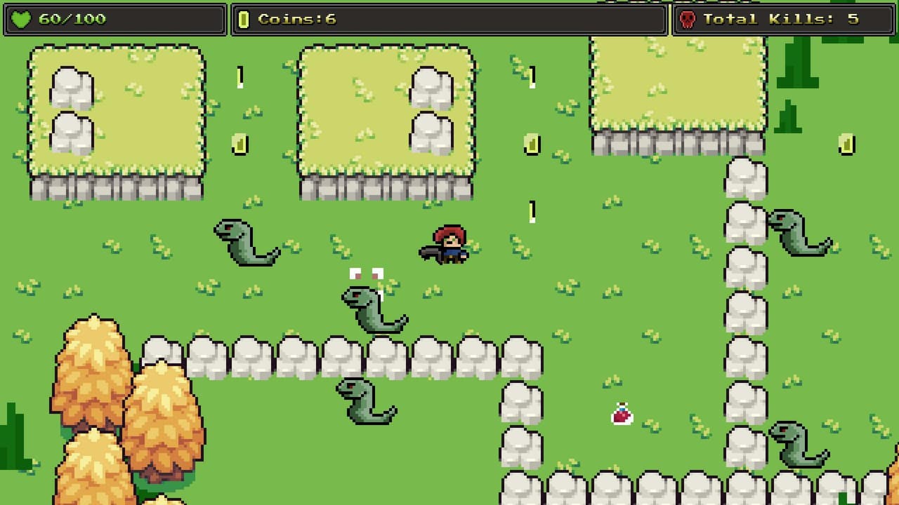 Top Down Shooter Template for GDevelop 5