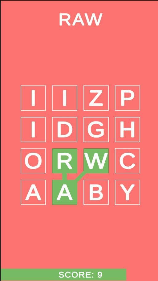 Wordgame (saurabhs) screenshot 2