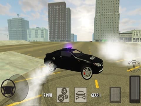 Tuning Police Car Drift screenshot 2