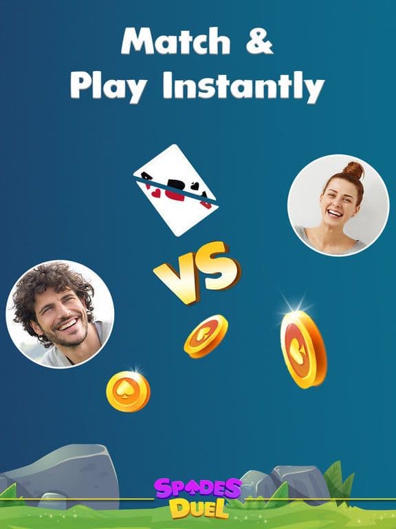 Spades Duel Online Card Game screenshot 3