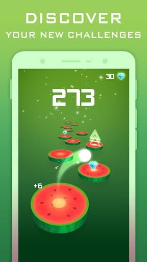Splashy Tiles: Bouncing To The Fruit Tiles screenshot 2