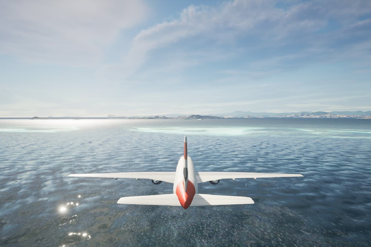 Flight Simulator (polygonvariable) screenshot 2
