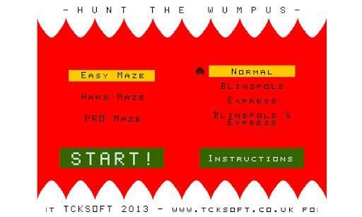 Hunt The Wumpus screenshot 3