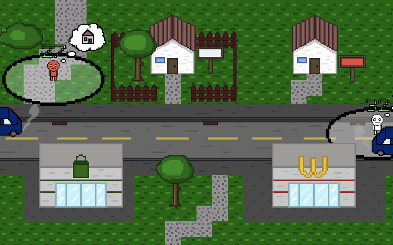 Social Distancing Simulator 2020
