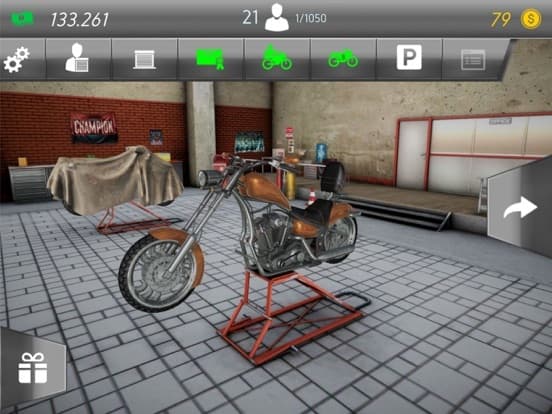 Motorcycle Mechanic Simulator screenshot 2