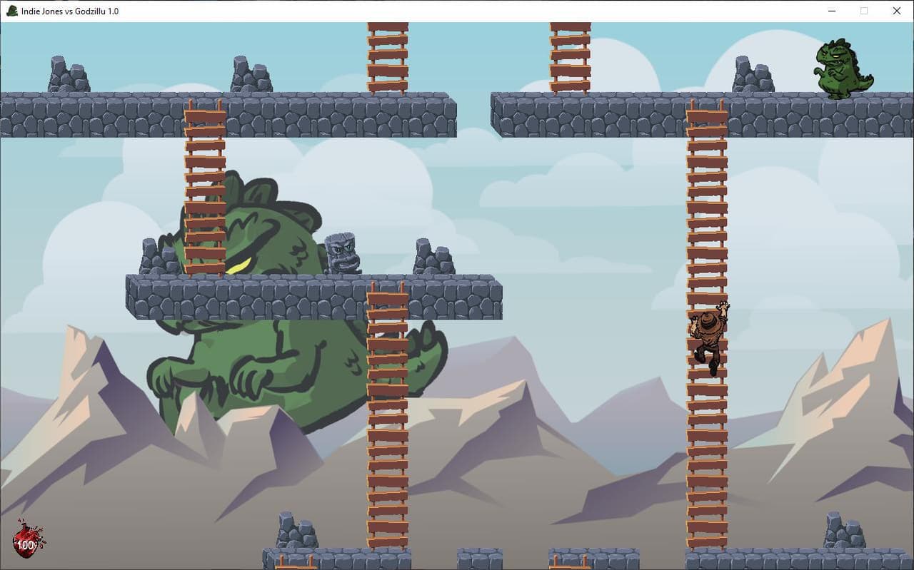 Indie Jones vs Godzillu screenshot 3
