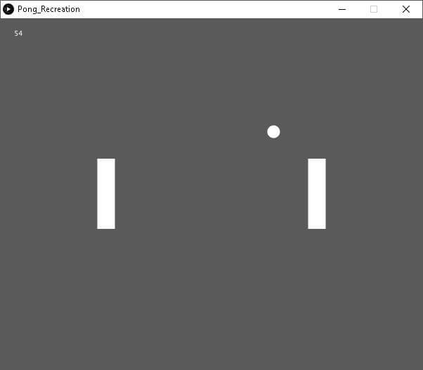 Pong Recreation V2