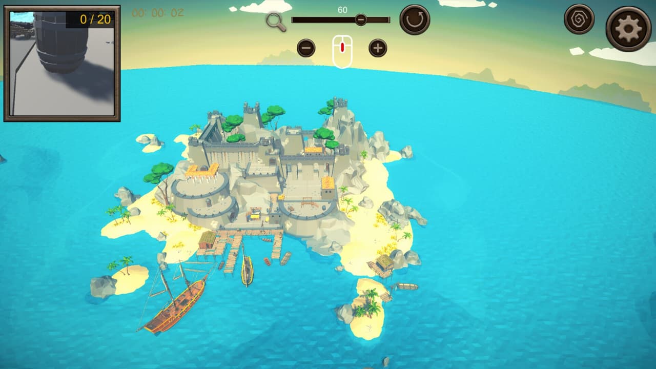 Hidden Pirates Top-Down 3D screenshot 5