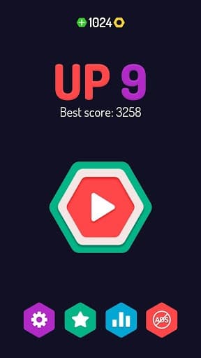 UP 9 - Hexa Puzzle! Merge Numbers to get 9 screenshot 6