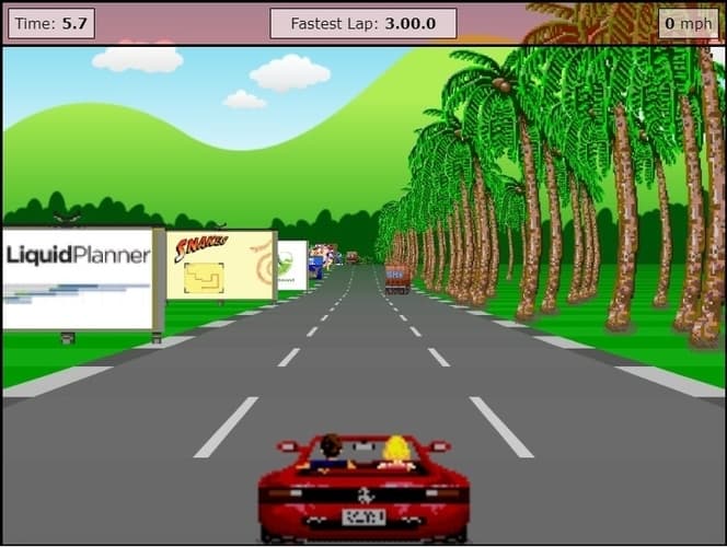 HTML Car Race Template