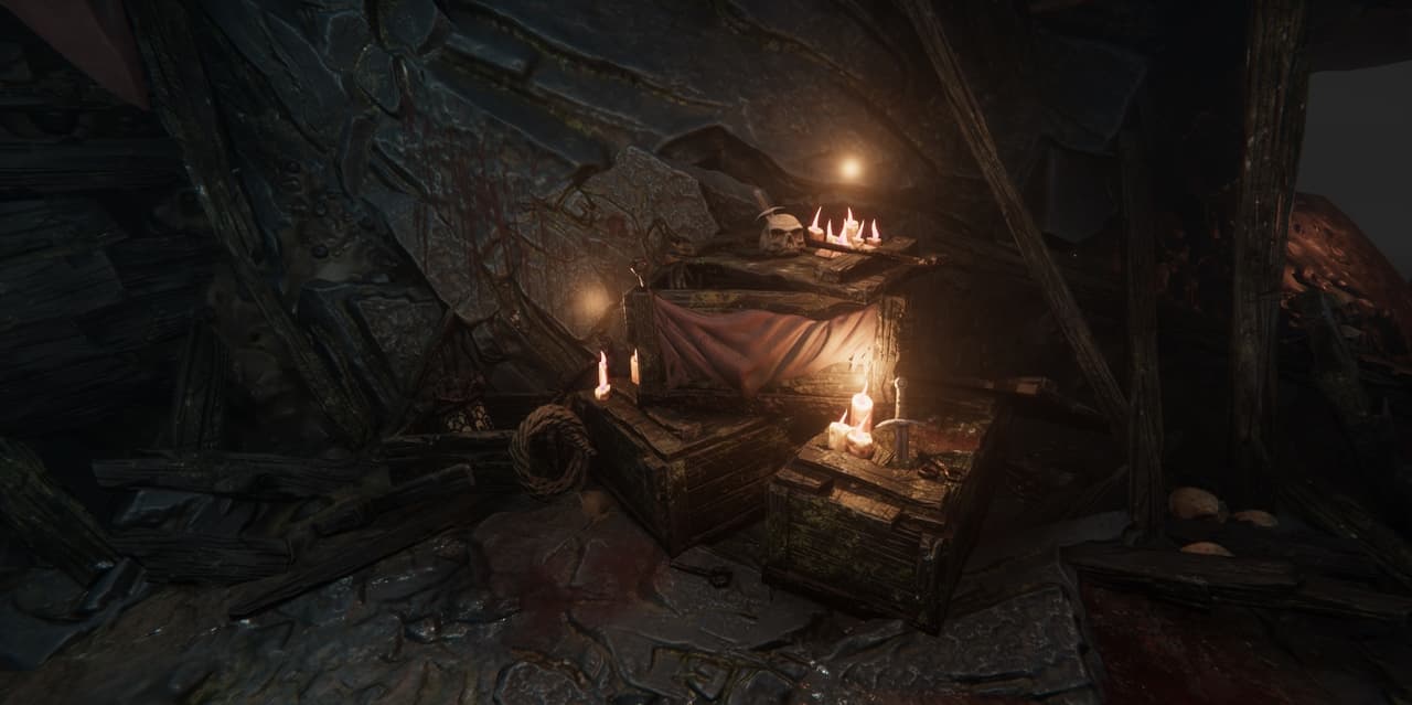 Abandoned Mining Tunnel Interactive Scene screenshot 5
