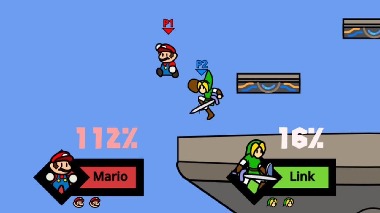 Super Smash Bros: Distorted Fantasy Demo v1.0.2 screenshot 2