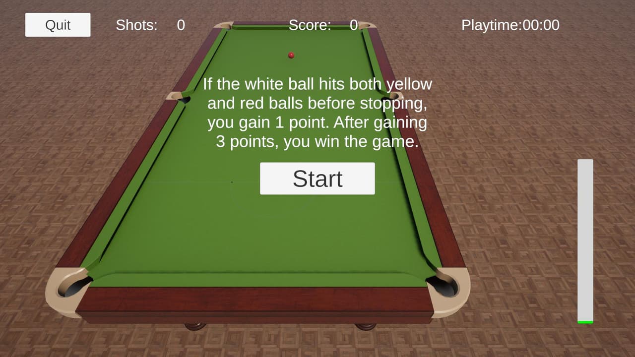 Carom Billiards (itch) screenshot 2