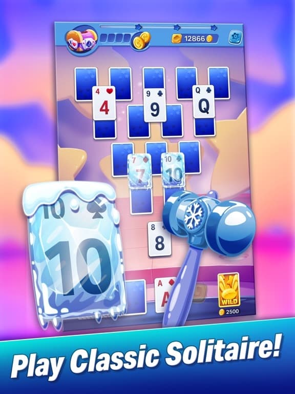 Solitaire Showtime: Tri-Peaks screenshot 2