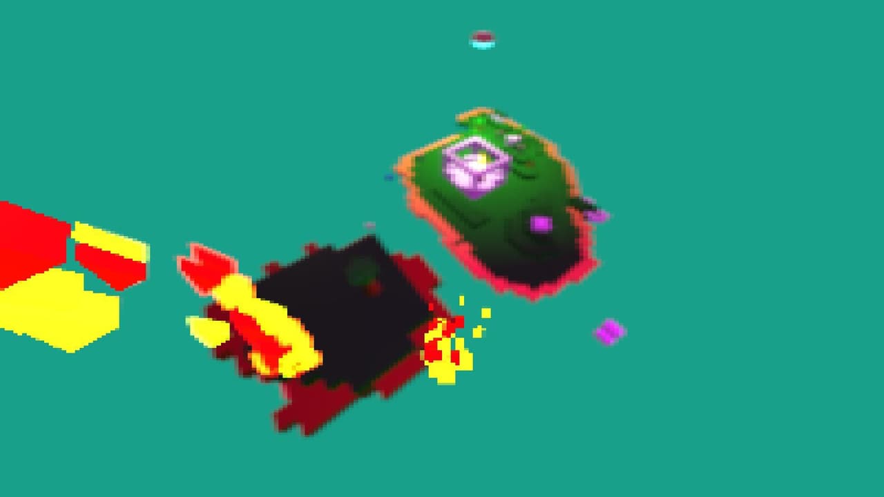 A Game About A Dragon Whose Vision Blurs As They Burn Down Trees
