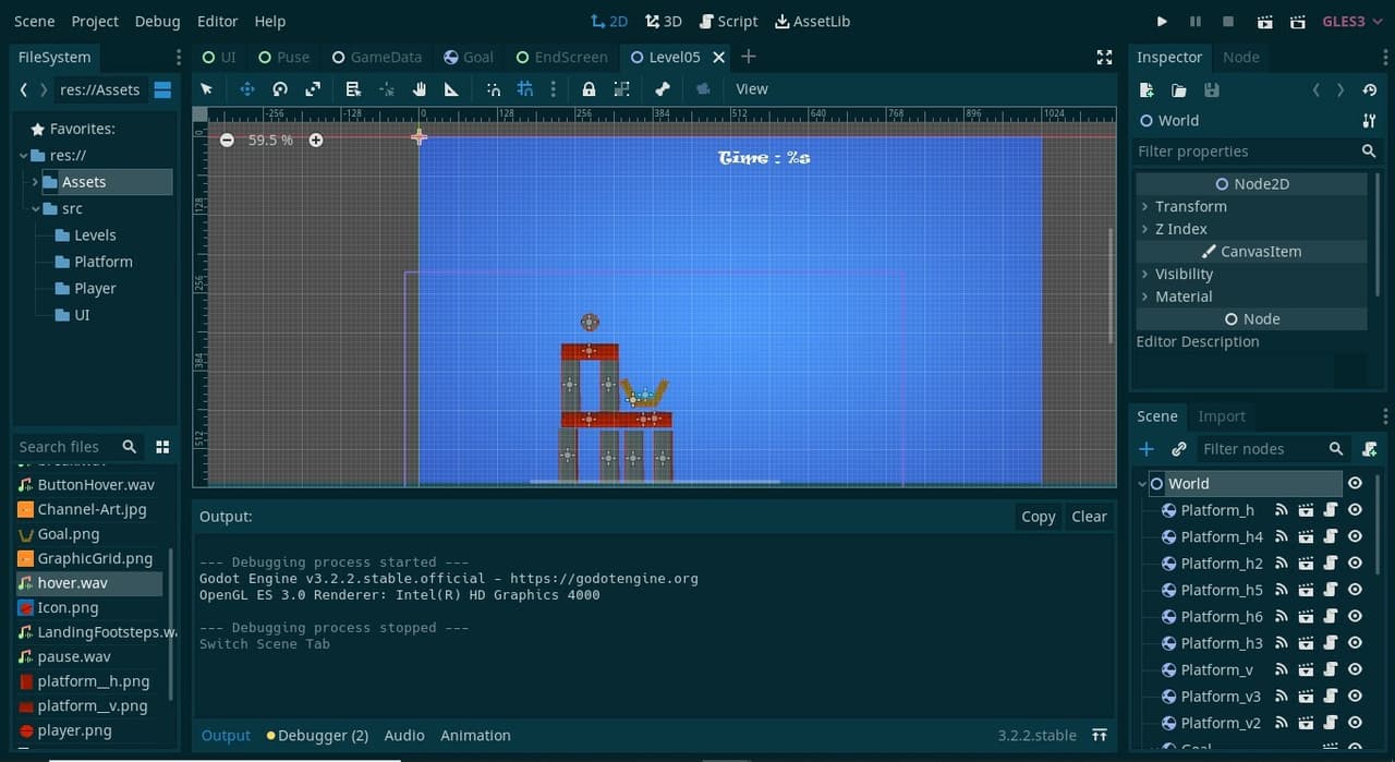 Falling Balls (Graphic Grid)