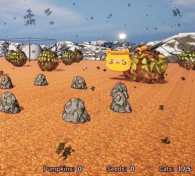 Untitled Cat Pumpkin Harvesting Game