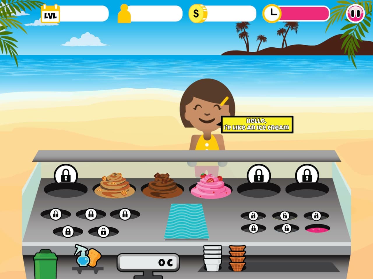 My Little Ice Cream Booth