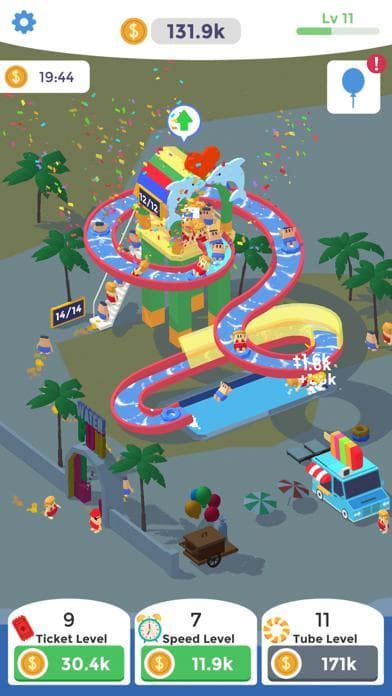 Idle Aquapark screenshot 5