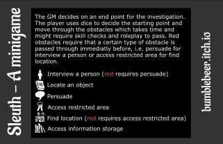 Sleuth screenshot 2