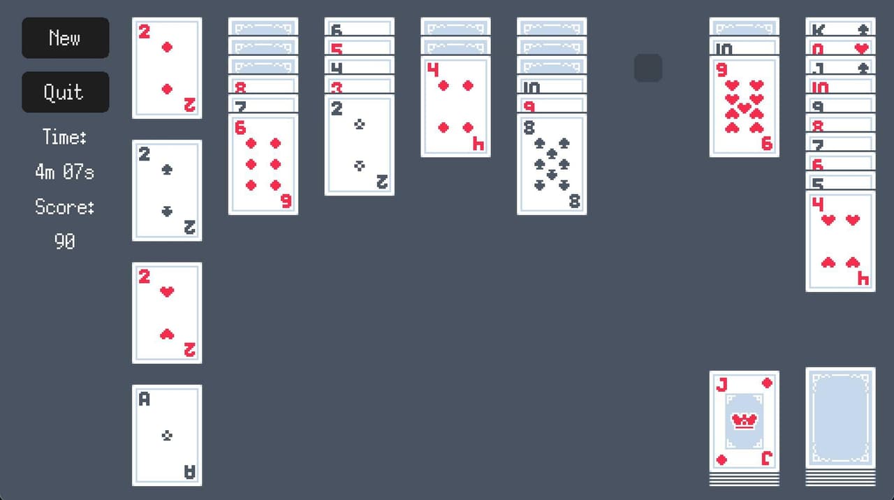 Solitaire Klondike (itch) screenshot 3