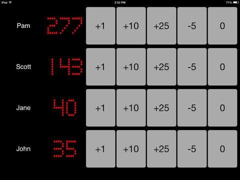 Scorekeeper Pro - Keep Score for Dice, Card, Board and Sports Games!