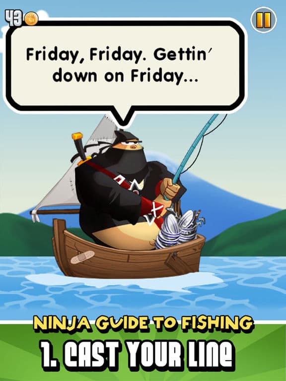 Ninja Fishing screenshot 3