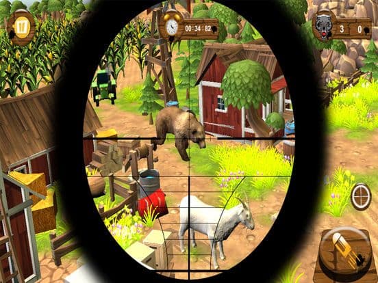 Shoot Crazy Animals Save Farm screenshot 4