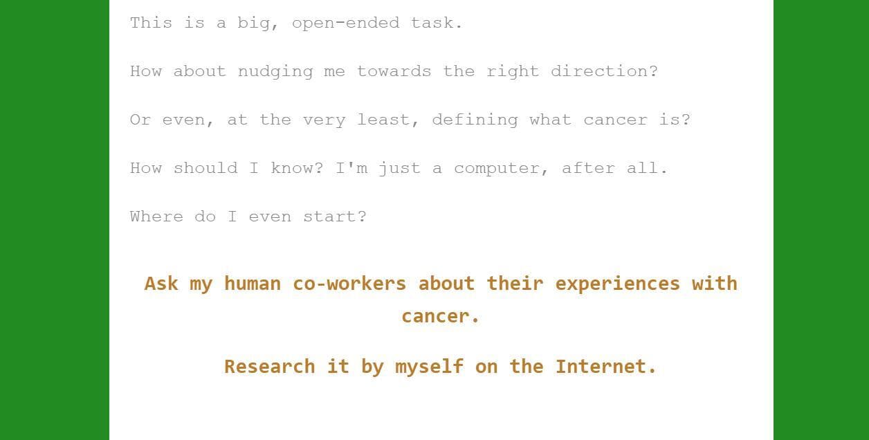 Computer Solves the Cancer Crisis