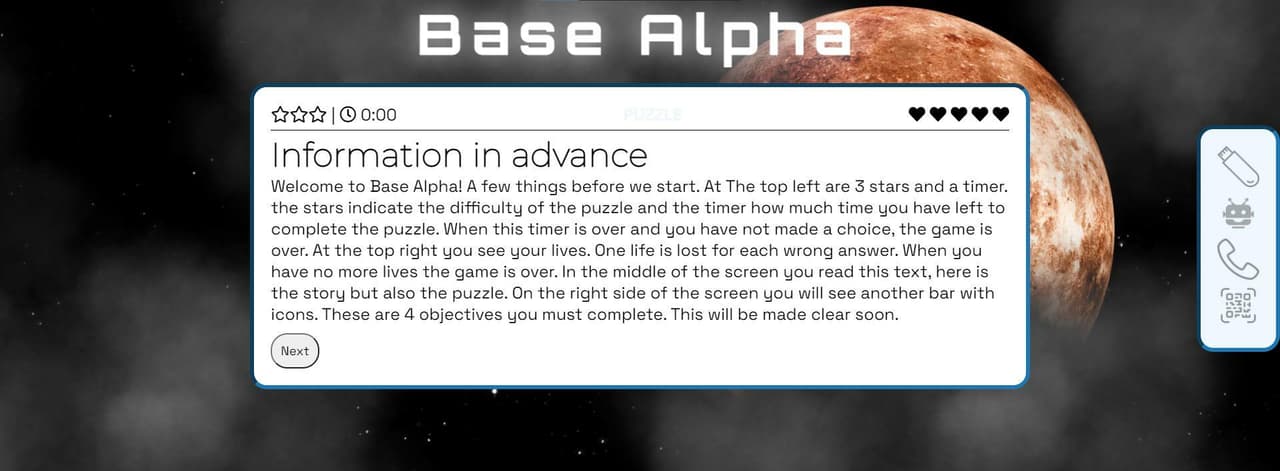 Base Alpha - A Space Story Puzzle Game screenshot 4