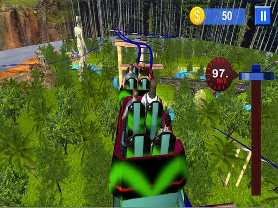 Roller Coaster Passenger Rail Sim screenshot 3