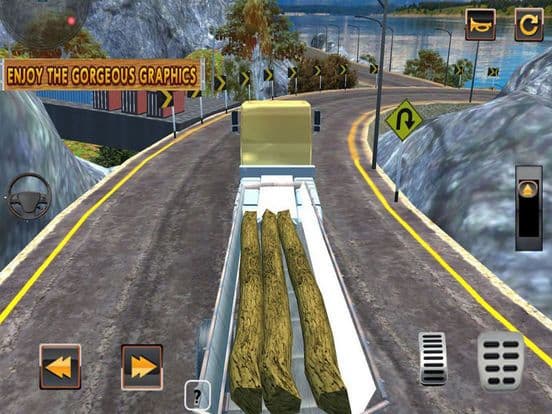 Truck Sim: Extreme Driving Hil screenshot 2