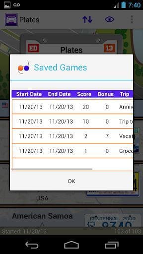 Plates Family Travel Game screenshot 5