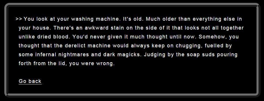 the laundromat