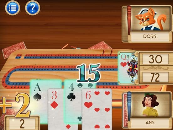 Aces Cribbage screenshot 2