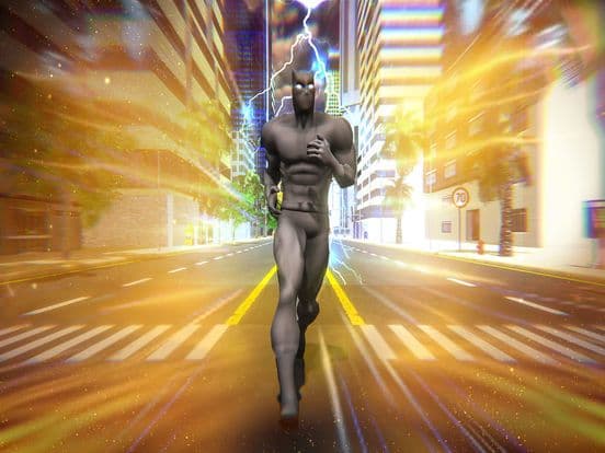 Panther Superhero Crime City