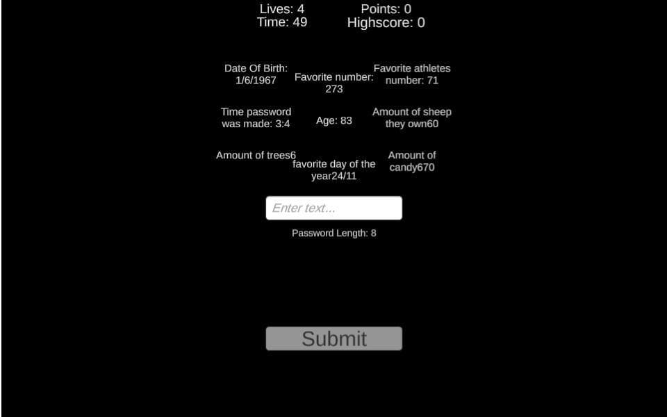 Password Cracker (Joystickgame) screenshot 2
