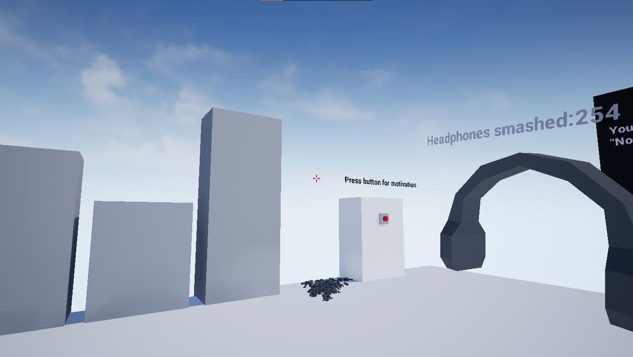 Headphone smash simulator screenshot 2