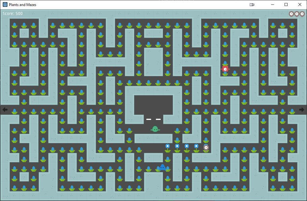 Plants and Mazes