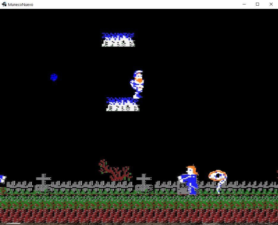 Ghost & Goblins (2016) amstrad sprites screenshot 3